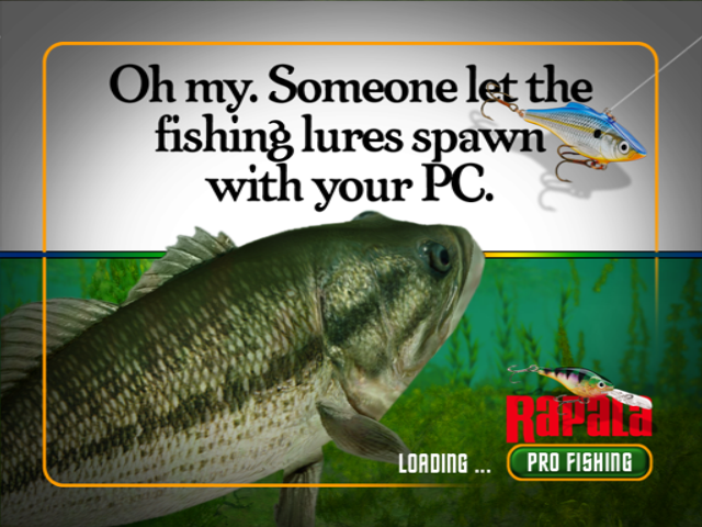 Rapala Pro Fishing Microsoft Windows PC CD-PC Gamez USA