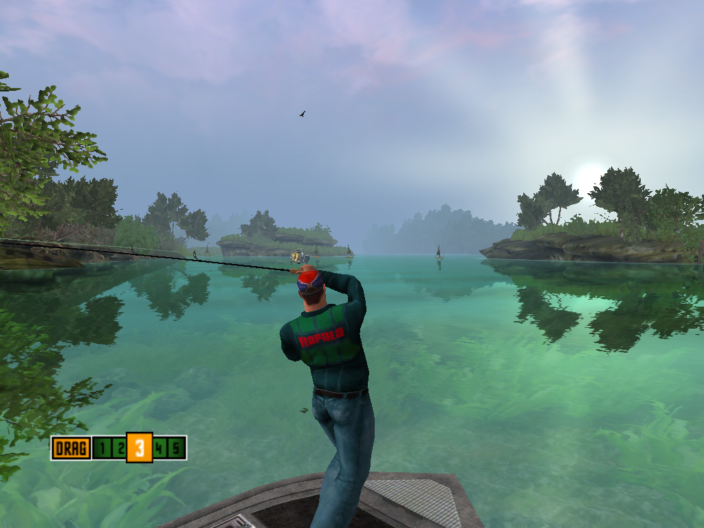 Rapala Pro Fishing Microsoft Windows PC CD-PC Gamez USA