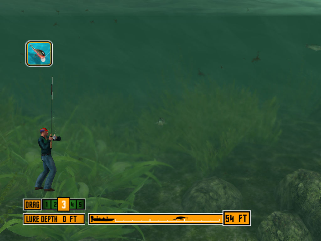 Rapala Pro Fishing Microsoft Windows PC CD-PC Gamez USA