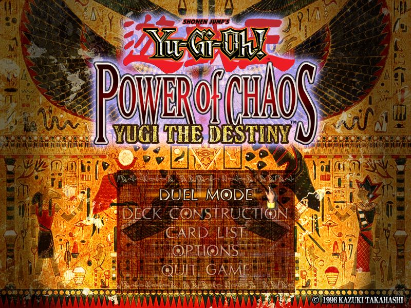 Yu-Gi-Oh! Power Of Chaos Yugi The Destiny Microsoft WIndows PC CD-PC Gamez USA