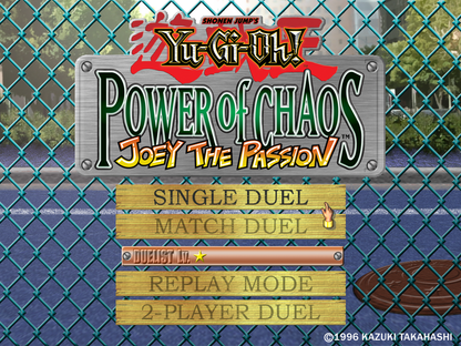 Yu-Gi-Oh! Power Of Chaos Joey The Passion Microsoft WIndows PC CD-PC Gamez USA