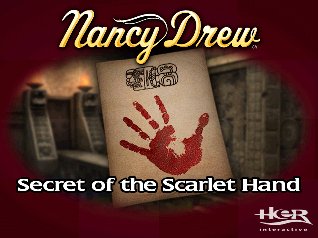 Nancy Drew Secret Of The Scarlet Hand Microsoft Windows PC CD-PC Gamez USA