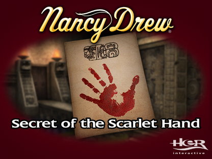Nancy Drew Secret Of The Scarlet Hand Microsoft Windows PC CD-PC Gamez USA