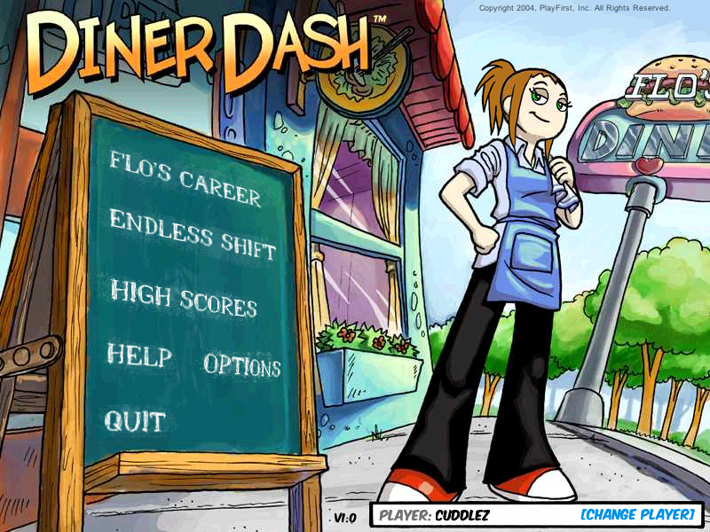 Diner Dash Microsoft Windows PC CD-PC Gamez USA