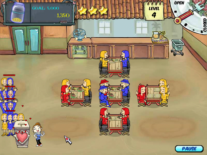 Diner Dash Microsoft Windows PC CD-PC Gamez USA
