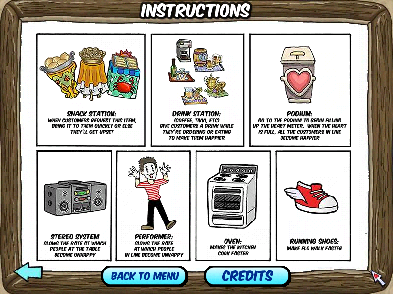 Diner Dash Microsoft Windows PC CD-PC Gamez USA