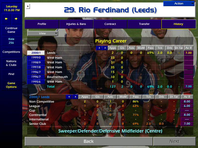 Championship Manager Season 00 Microsoft Windows PC CD-PC Gamez USA