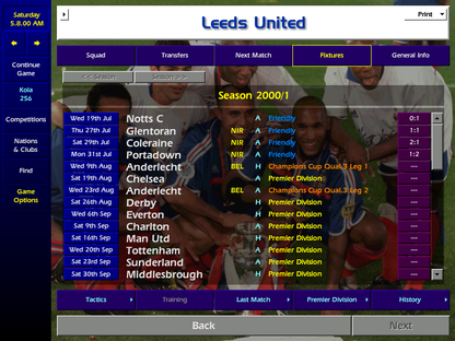 Championship Manager Season 00 Microsoft Windows PC CD-PC Gamez USA