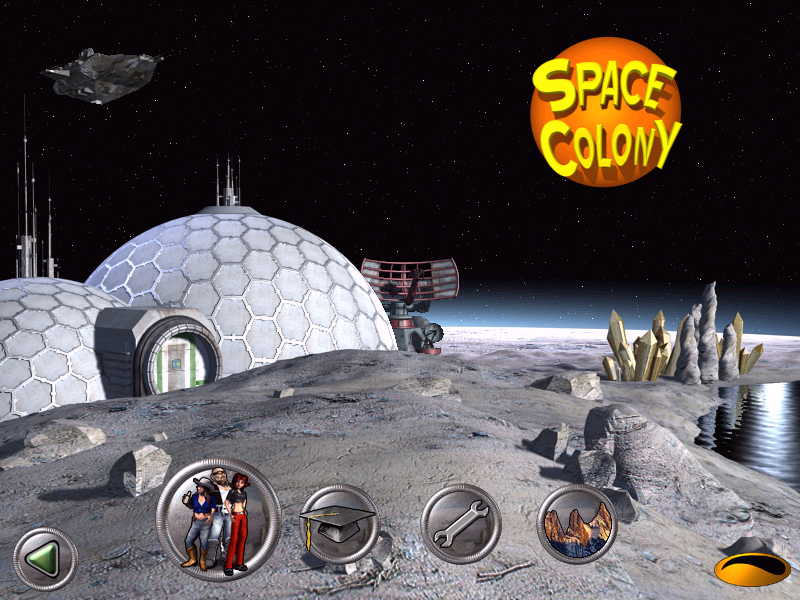 Space Colony Microsoft Windows PC CD-PC Gamez USA