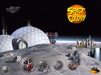 Space Colony Microsoft Windows PC CD-PC Gamez USA