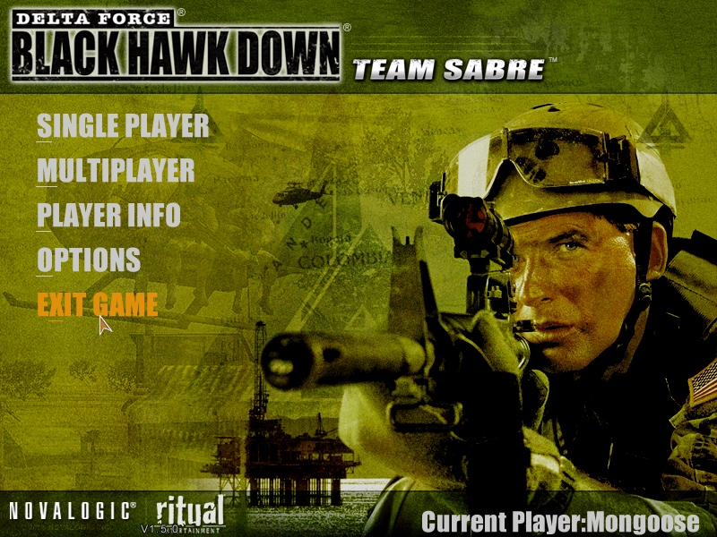 Delta Force: Black Hawk Down - Team Sabre Microsoft Windows PC CD-PC Gamez USA