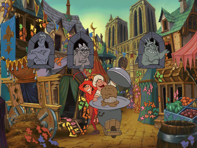 Disney's The Hunchback of Notre Dame 5 Topsy Turvy Games Microsoft Windows PC CD-PC Gamez USA