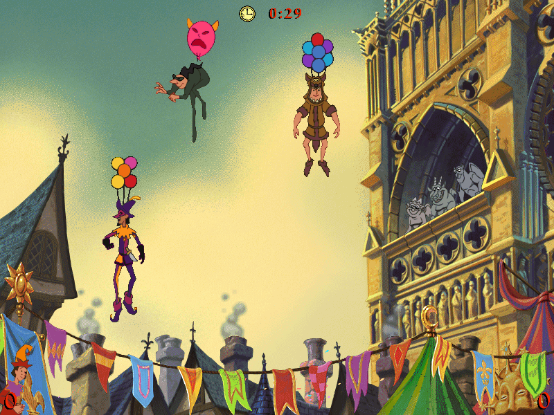 Disney's The Hunchback of Notre Dame 5 Topsy Turvy Games Microsoft Windows PC CD-PC Gamez USA