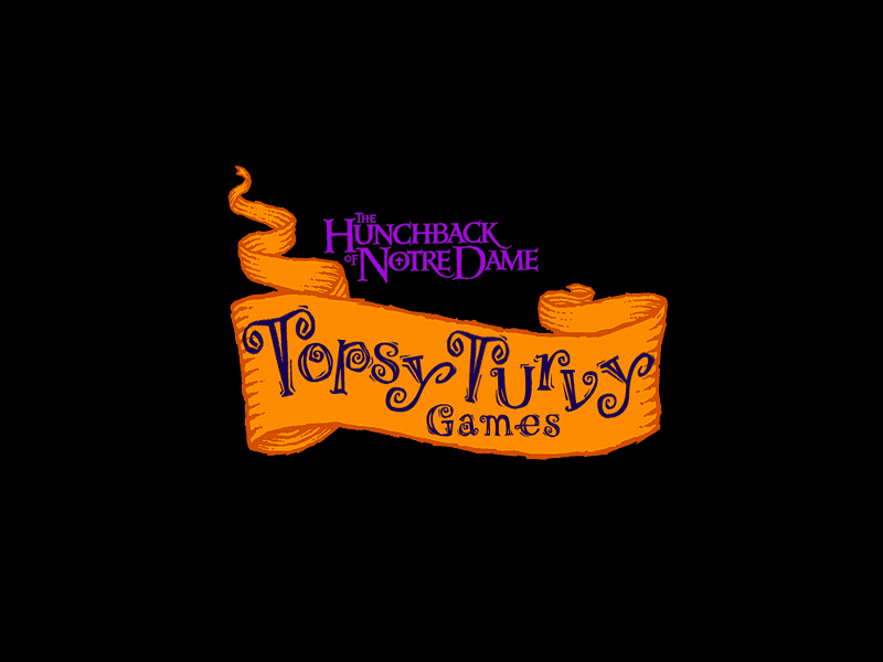 Disney's The Hunchback of Notre Dame 5 Topsy Turvy Games Microsoft Windows PC CD-PC Gamez USA