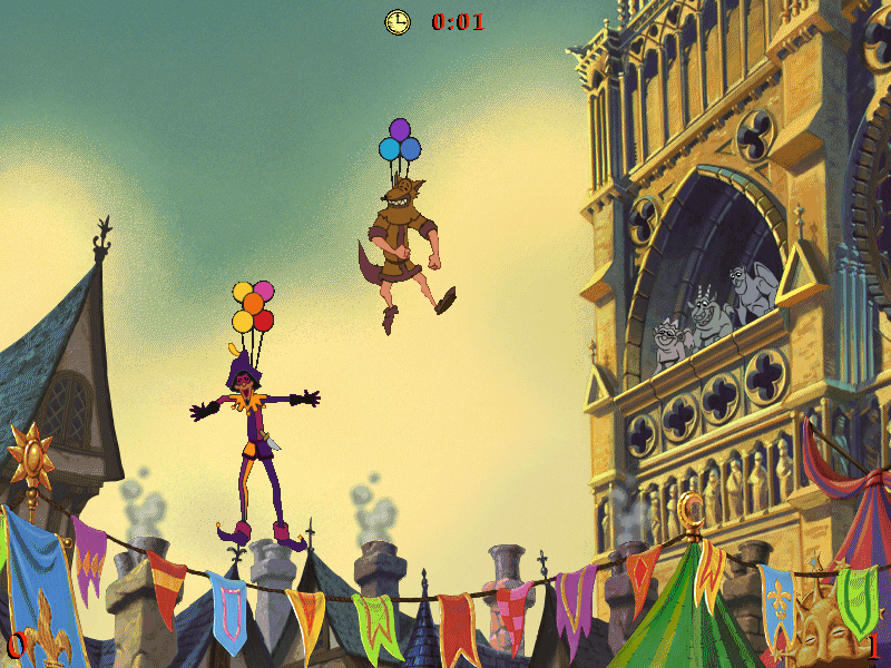 Disney's The Hunchback of Notre Dame 5 Topsy Turvy Games Microsoft Windows PC CD-PC Gamez USA