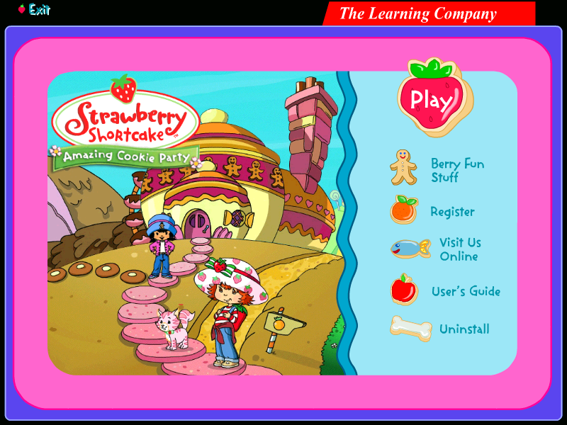 Strawberry Shortcake Amazing Cookie Party Microsoft Windows PC CD-PC Gamez USA