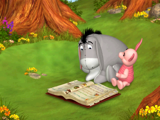 Disney The Book Of Pooh A Story Without a Tail Microsoft Windows PC CD-PC Gamez USA