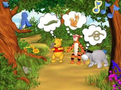Disney The Book Of Pooh A Story Without a Tail Microsoft Windows PC CD-PC Gamez USA
