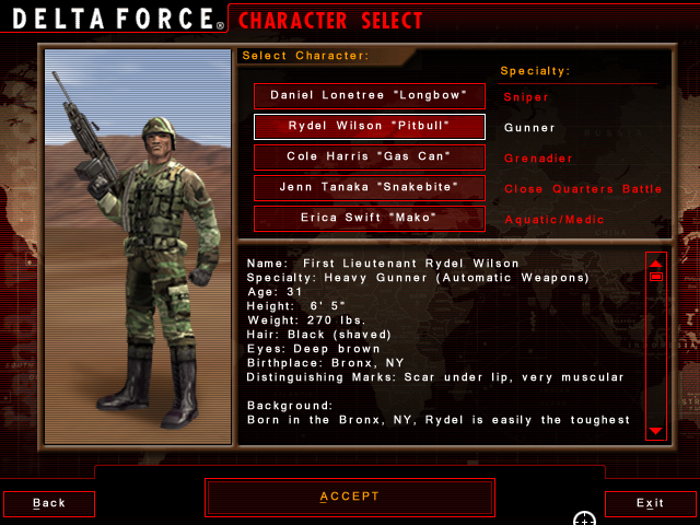 Delta Force Land Warrior Microsoft Windows PC CD-PC Gamez USA
