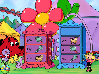 Clifford the Big Red Dog Phonics Microsoft Windows PC CD-PC Gamez USA
