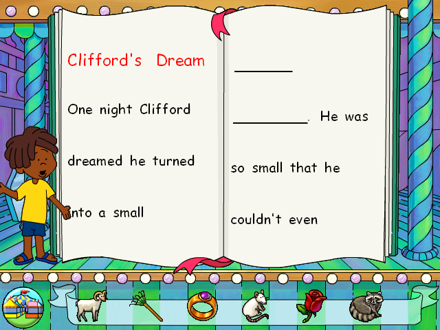 Clifford the Big Red Dog Phonics Microsoft Windows PC CD-PC Gamez USA