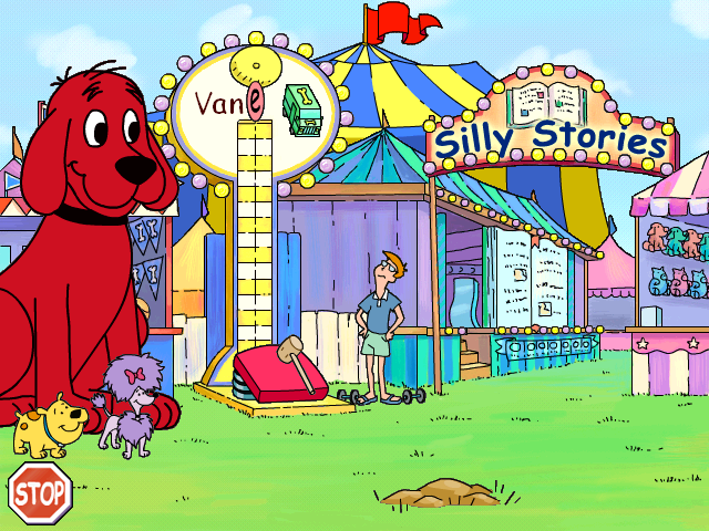 Clifford the Big Red Dog Phonics Microsoft Windows PC CD-PC Gamez USA