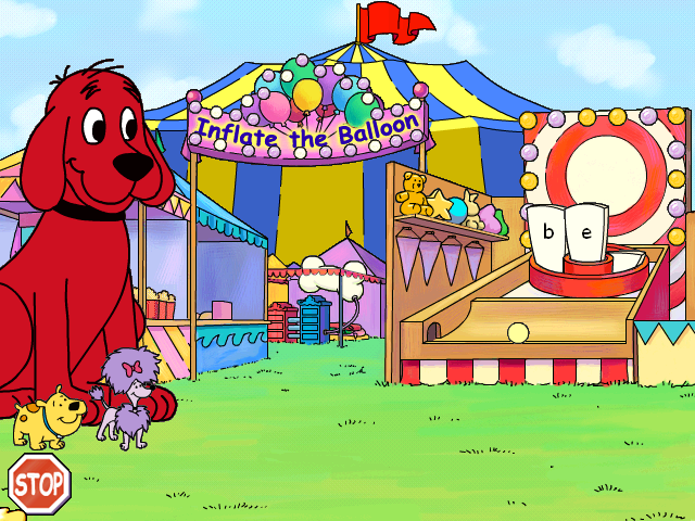 Clifford the Big Red Dog Phonics Microsoft Windows PC CD-PC Gamez USA