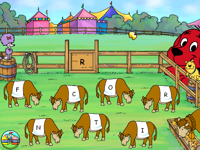 Clifford the Big Red Dog Phonics Microsoft Windows PC CD-PC Gamez USA