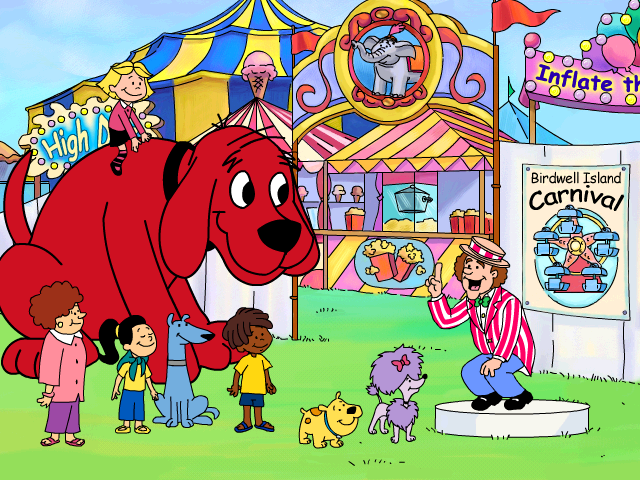 Clifford the Big Red Dog Phonics Microsoft Windows PC CD-PC Gamez USA