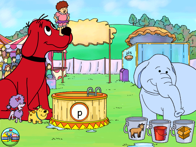 Clifford the Big Red Dog Phonics Microsoft Windows PC CD-PC Gamez USA