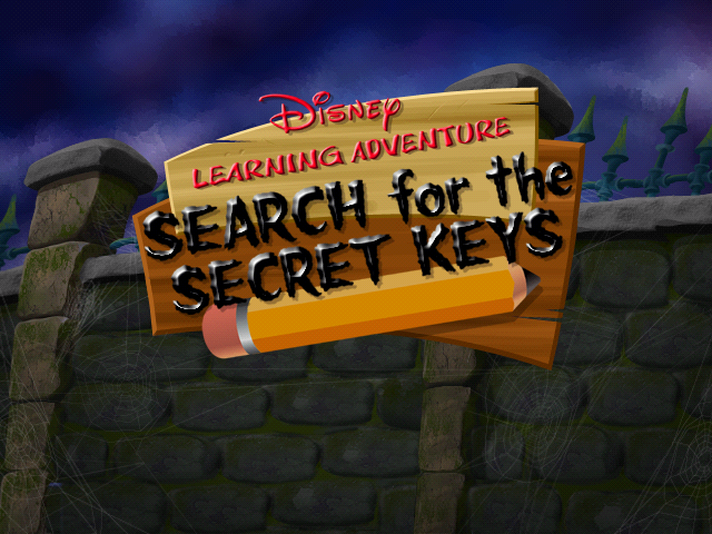 Disney's Learning Adventure - Search for the Secret Keys Microsoft Windows PC CD-PC Gamez USA