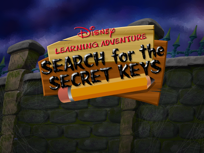 Disney's Learning Adventure - Search for the Secret Keys Microsoft Windows PC CD-PC Gamez USA