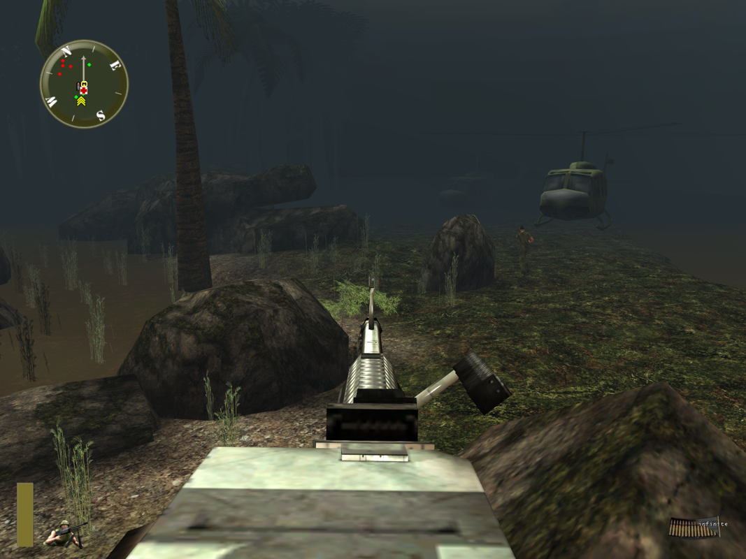 Heavy Gunner Vietnam Microsoft Windows PC CD-PC Gamez USA