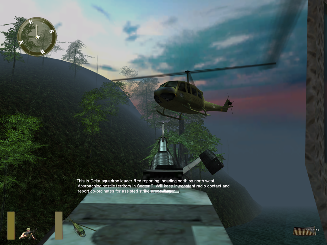 Heavy Gunner Vietnam Microsoft Windows PC CD-PC Gamez USA