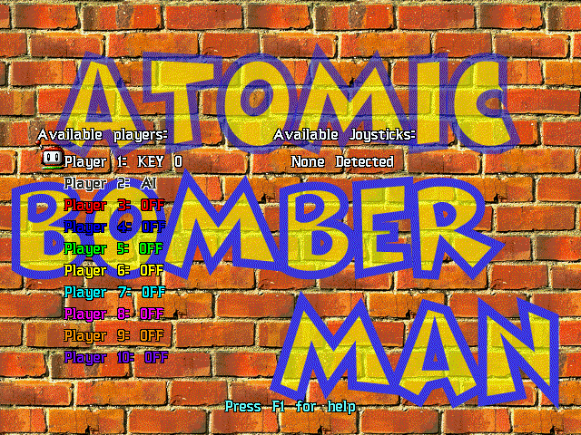 Atomic Bomberman Microsoft Windows PC CD-PC Gamez USA