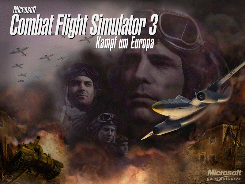 Microsoft Combat Flight Simulator 3 Battle for Europe Disc 1-2 Microsoft Windows PC CD-PC Gamez USA