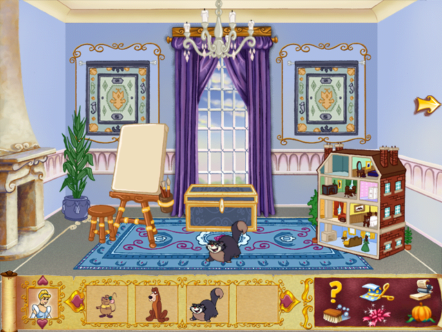 Disney's Cinderellas Dollhouse Microsoft Windows PC CD-PC Gamez USA