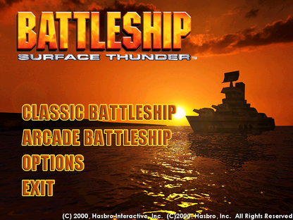Battleship Surface Thunder Microsoft Windows PC CD-PC Gamez USA