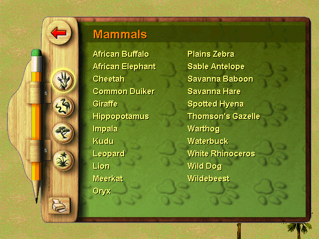 SIMSAFARI Microsoft Windows PC CD-PC Gamez USA