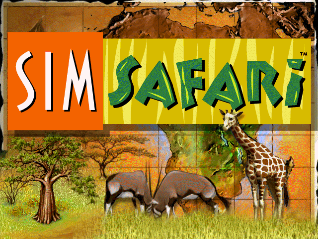 SIMSAFARI Microsoft Windows PC CD-PC Gamez USA