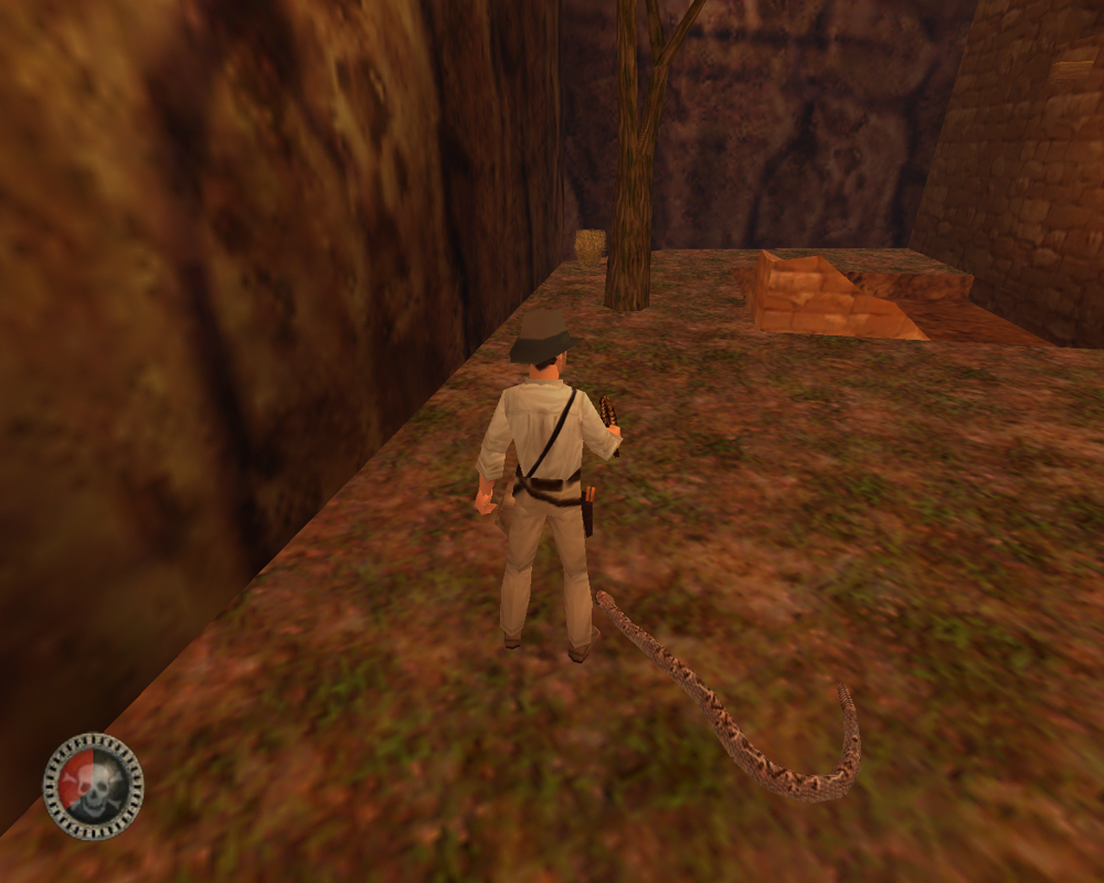 LucasArts Indiana Jones and the Infernal Machine Disc 1 -2 Microsoft Windows PC CD-PC Gamez USA