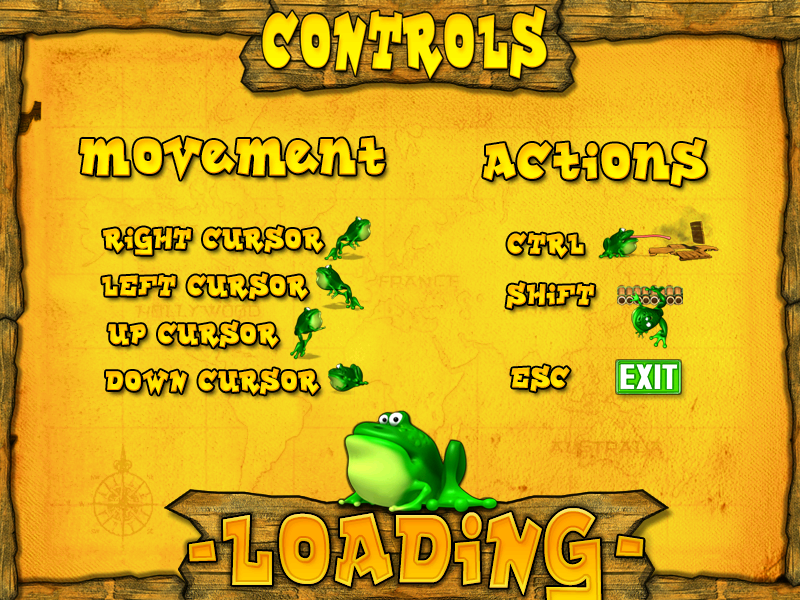 FROG Frantic Rush of Green Microsoft Windows PC CD-PC Gamez USA