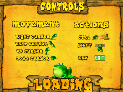 FROG Frantic Rush of Green Microsoft Windows PC CD-PC Gamez USA