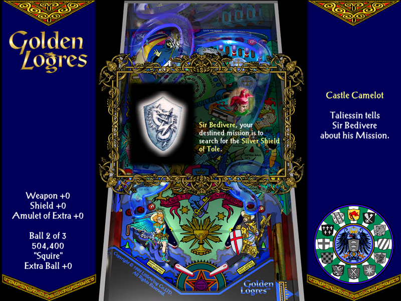 Golden Logres Microsoft Windows PC CD-PC Gamez USA