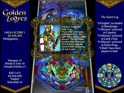 Golden Logres Microsoft Windows PC CD-PC Gamez USA