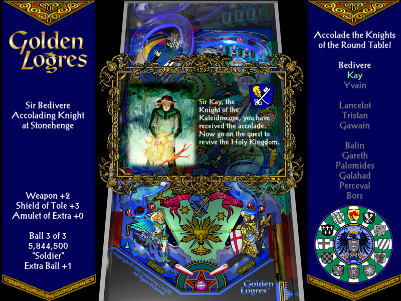 Golden Logres Microsoft Windows PC CD-PC Gamez USA