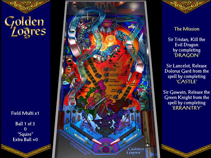 Golden Logres Microsoft Windows PC CD-PC Gamez USA