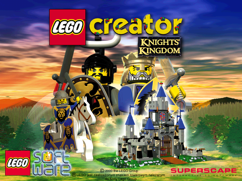 Lego Creator - Knights Kingdom Microsoft Windows PC CD-PC Gamez USA
