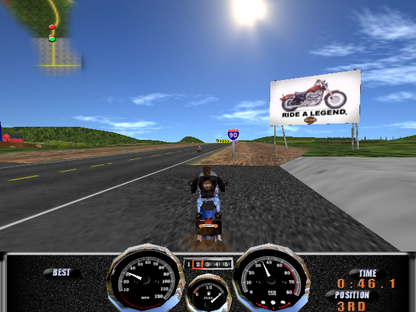 Harley-Davidson - Race Across America Microsoft Windows PC CD-PC Gamez USA