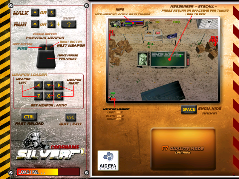 Codename Silver Microsoft Windows PC CD-PC Gamez USA